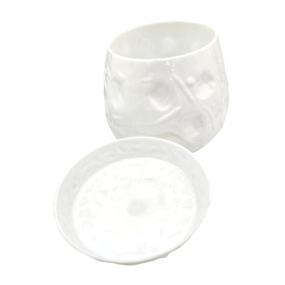 Vintage EL RANCHO Bryce Milk Gass Turnabout Cookie Jar / Canister Mid Century - Picture 8 of 14